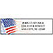 Old Glory Address Labels - 1 Scene