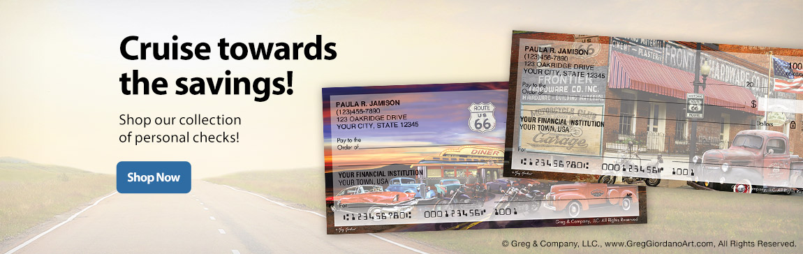 Cruise towards the savings on personal checks!