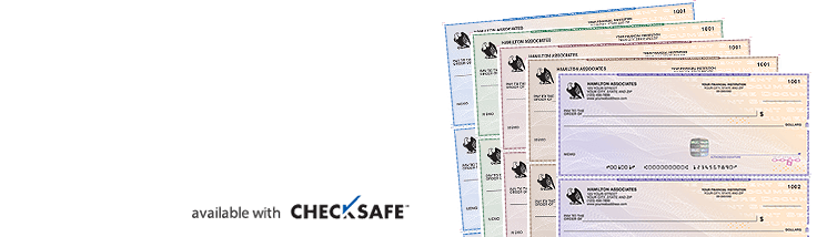 High Security Checks help protect you from check fraud and identity theft