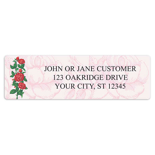 Garden Delight Sheet Labels