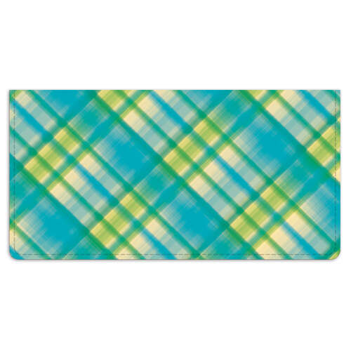 Brushed Plaid Leather Cover