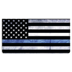 Support Our Police Leather Cover