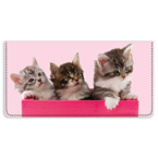 Precious Kittens Leather Cover