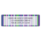 Sassy Stripes Address Labels 