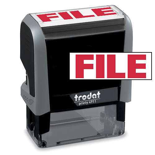 Stock Title Stamp - File
