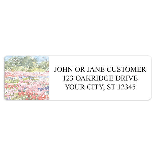 Wildflowers Sheet Labels 